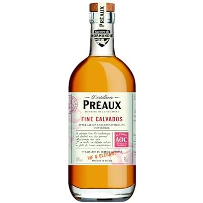 Préaux Fine Calvados Aoc 40° 500 ml - Publicité Préaux Fine Calvados Aoc 40° 500 ml - Publicité
