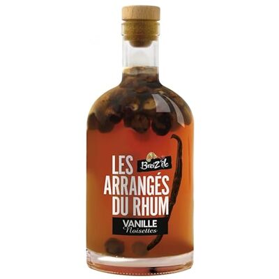 Breiz’île Breiz'Ile Les arrangés du rhum Vanille/Noisette Punch au rhum 28,0% Vol. 70cl - Publicité Breiz’île Breiz'Ile Les arrangés du rhum Vanille/Noisette Punch au rhum 28,0% Vol. 70cl - Publicité