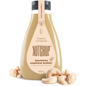 NUTCHUP Le premier beurre de noix de cajou pressé Délicieuse garniture aux noix crémeuse Sauce pour crêpes, gaufres, glace, pizza Bouteille de 435g (Cashew) - Publicité NUTCHUP Le premier beurre de noix de cajou pressé Délicieuse garniture aux noix crémeuse Sauce pour crêpes, gaufres, glace, pizza Bouteille de 435g (Cashew) - Publicité