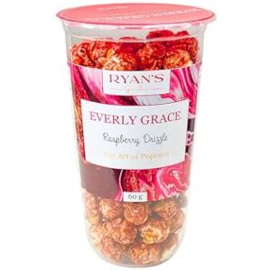 Everly Grace Popcorn – Raspberry Drizzle, 60 g – Gobelet de popcorn à la framboise, cerise acérola et betterave de notre manufacture à Augsbourg, Allemagne - Publicité Everly Grace Popcorn – Raspberry Drizzle, 60 g – Gobelet de popcorn à la framboise, cerise acérola et betterave de notre manufacture à Augsbourg, Allemagne - Publicité