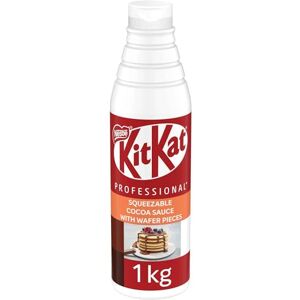 Sauce au cacao KitKat avec morceaux de gaufre 1kg - Publicité Sauce au cacao KitKat avec morceaux de gaufre 1kg - Publicité