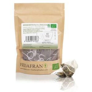 FRISAFRAN Infusion Réglisse et Menthe Bio 30Un 60g Digestif Thé naturel à la réglisse Racine de réglisse à la menthe thé à la réglisse Directement du producteur Origine Espagne - Publicité FRISAFRAN Infusion Réglisse et Menthe Bio 30Un 60g Digestif Thé naturel à la réglisse Racine de réglisse à la menthe thé à la réglisse Directement du producteur Origine Espagne - Publicité
