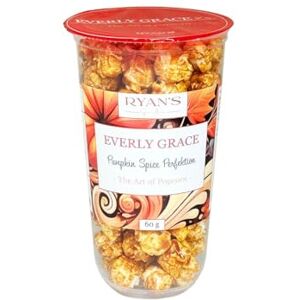 Everly Grace Popcorn – Pumpkin Spice Perfection, 60 g – Gobelet de popcorn au caramel, épices de citrouille et épices d'automne de notre manufacture à Augsbourg, Allemagne - Publicité Everly Grace Popcorn – Pumpkin Spice Perfection, 60 g – Gobelet de popcorn au caramel, épices de citrouille et épices d'automne de notre manufacture à Augsbourg, Allemagne - Publicité