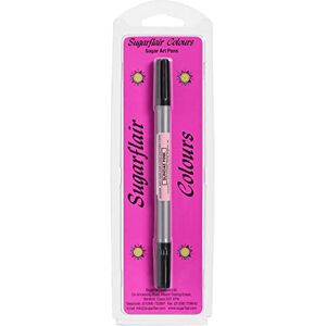 Sugarflair Colours Sugar Art Pen Sundae Pink Coupe Glacée Rose Stylo Alimentaires Comestibles, Marqueurs Comestibles DIY pour Gâteaux, Décoration de Fondant, Massepain et Glaçage Royal 1 Pièce - Publicité Sugarflair Colours Sugar Art Pen Sundae Pink Coupe Glacée Rose Stylo Alimentaires Comestibles, Marqueurs Comestibles DIY pour Gâteaux, Décoration de Fondant, Massepain et Glaçage Royal 1 Pièce - Publicité