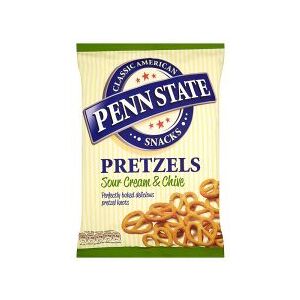 Penn State - Sour Cream and Chive Baked Pretzels - Pretzels - Publicité Penn State - Sour Cream and Chive Baked Pretzels - Pretzels - Publicité