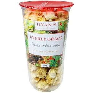 Everly Grace Popcorn – Classic Italian Herbs, 20 g – Gobelet de popcorn aux herbes italiennes, fait main en Allemagne - Publicité Everly Grace Popcorn – Classic Italian Herbs, 20 g – Gobelet de popcorn aux herbes italiennes, fait main en Allemagne - Publicité