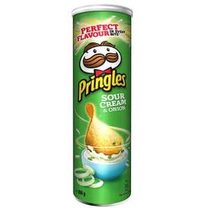 Pringles Sour Cream & Onion Chips, 19er Pack (19 x 200 g) - Publicité