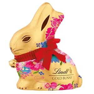 Lindt Lapin fleurs chocolat au lait L'unité, 100g - Publicité Lindt Lapin fleurs chocolat au lait L'unité, 100g - Publicité