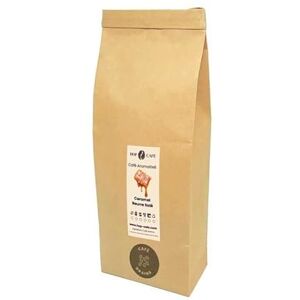 HOP CAFE Café en Grains Aromatisé Caramel Beurre Salé Sachet 250g - Publicité HOP CAFE Café en Grains Aromatisé Caramel Beurre Salé Sachet 250g - Publicité