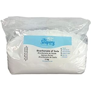 The Soapery Bicarbonate de Soude 1kg – 100% pur pour bombes de bain, et de pâtisserie de nettoyage – de qualité alimentaire - Publicité The Soapery Bicarbonate de Soude 1kg – 100% pur pour bombes de bain, et de pâtisserie de nettoyage – de qualité alimentaire - Publicité