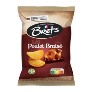 Wine And More Chips Poulet Braisé BRET'S 10 Paquets de 125 gr - Publicité Wine And More Chips Poulet Braisé BRET'S 10 Paquets de 125 gr - Publicité