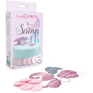 ScrapCooking SCRAP COOKING Kit Déco Azyme Sirène - Publicité ScrapCooking SCRAP COOKING Kit Déco Azyme Sirène - Publicité