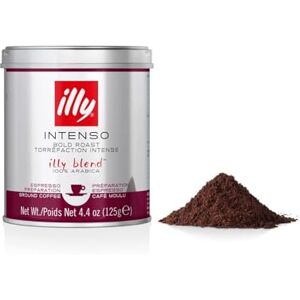 illy Dark Ground Coffee 125g - Publicité illy Dark Ground Coffee 125g - Publicité