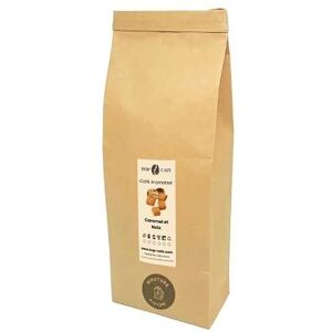 HOP CAFE Café Moulu 100% Arabica Arôme Caramel et Noix 250g pour Cafetière à Piston - Publicité HOP CAFE Café Moulu 100% Arabica Arôme Caramel et Noix 250g pour Cafetière à Piston - Publicité