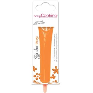 ScrapCooking Stylo Choco Orange Crayon Alimentaire Pâtisserie 25 g Stylo Décoratif Comestible Écrire & Dessiner sur Desserts, Gâteaux & Biscuits Anniversaire Halloween 6808 - Publicité ScrapCooking Stylo Choco Orange Crayon Alimentaire Pâtisserie 25 g Stylo Décoratif Comestible Écrire & Dessiner sur Desserts, Gâteaux & Biscuits Anniversaire Halloween 6808 - Publicité