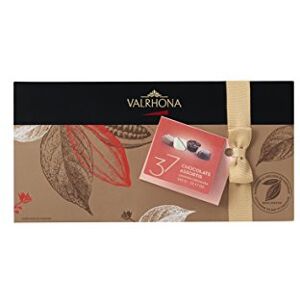 VALRHONA Ballotin de 37 Chocolats Assortis 345g - Publicité VALRHONA Ballotin de 37 Chocolats Assortis 345g - Publicité