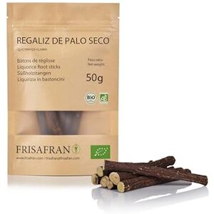 FRISAFRAN Bâton de réglisse BIO 50g cultivé directement par De Espagne Réglisse Bâton-Reglisse Bonbon bâton de reglisse bois à macher - Publicité FRISAFRAN Bâton de réglisse BIO 50g cultivé directement par De Espagne Réglisse Bâton-Reglisse Bonbon bâton de reglisse bois à macher - Publicité