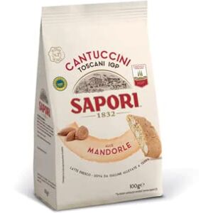 Sapori Cantuccini Toscani IGP All Mandorle Mandelkekse Kekse Biscuits italiens Tradition Italienne Spezialitäten Beutel mit 100g - Publicité Sapori Cantuccini Toscani IGP All Mandorle Mandelkekse Kekse Biscuits italiens Tradition Italienne Spezialitäten Beutel mit 100g - Publicité