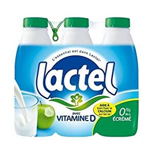Lactel Lait Vitamine D écrémé 1L (lot de - Publicité Lactel Lait Vitamine D écrémé 1L (lot de - Publicité