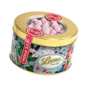 Pastiglie Leone Leone depuis 1857 – Petite Boîte en métal ronde Pastilles à la Cerise Collection Nathalie Lété Bonbons Végans et Sans Gluten 2 x 60gr - Publicité Pastiglie Leone Leone depuis 1857 – Petite Boîte en métal ronde Pastilles à la Cerise Collection Nathalie Lété Bonbons Végans et Sans Gluten 2 x 60gr - Publicité