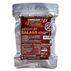 CONVAR -7 NextGen Pocket Salami (120 g) – barre énergétique saveur salami, longue conservation (10 ans), énergie durable pour outdoor et survie - Publicité CONVAR -7 NextGen Pocket Salami (120 g) – barre énergétique saveur salami, longue conservation (10 ans), énergie durable pour outdoor et survie - Publicité