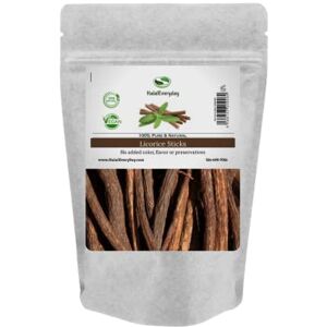 Bâtonnets de 100 g de liquide et de réglisse. Publicité Bâtonnets de 100 g de liquide et de réglisse. Publicité