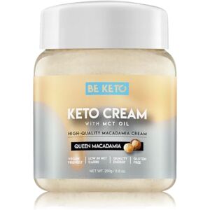 Be Keto BeKeto Keto Cream Queen Macadamia with MCT Oil Plant-Based Spread for Vegan Keto Friendly Food gluten free 250g - Publicité Be Keto BeKeto Keto Cream Queen Macadamia with MCT Oil Plant-Based Spread for Vegan Keto Friendly Food gluten free 250g - Publicité
