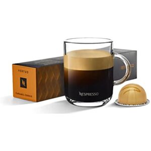 Nestlé Nespresso Vertuo Line Lot de 10 capsules saveur biscuit caramel - Publicité Nestlé Nespresso Vertuo Line Lot de 10 capsules saveur biscuit caramel - Publicité