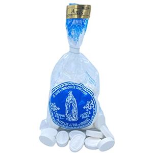MALESPINE ® Pastilles à l'eau de Lourdes saveur anis en sachet souvenir 130g - Publicité MALESPINE ® Pastilles à l'eau de Lourdes saveur anis en sachet souvenir 130g - Publicité