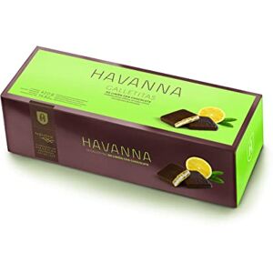 Havanna Biscuits au Citron Enrobés de Chocolat Biscuits Enrobés et Fourrés d’une Crème Douce Boîte de 12 unités 420g - Publicité Havanna Biscuits au Citron Enrobés de Chocolat Biscuits Enrobés et Fourrés d’une Crème Douce Boîte de 12 unités 420g - Publicité