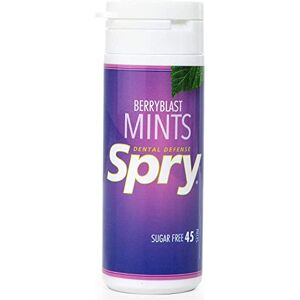 Spry Pastilles Saveur Fruits Rouges au Xylitol Sans Sucre – Favorisent la Santé Buccale, Stimulent la Salivation, Contre la Mauvaise Haleine – Sans OGM, Sans Gluten, 45 Count (Pack of 1) - Publicité Spry Pastilles Saveur Fruits Rouges au Xylitol Sans Sucre – Favorisent la Santé Buccale, Stimulent la Salivation, Contre la Mauvaise Haleine – Sans OGM, Sans Gluten, 45 Count (Pack of 1) - Publicité