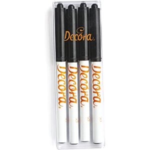 Decora 1255012 Paquet de 8 marqueurs noirs - Publicité Decora 1255012 Paquet de 8 marqueurs noirs - Publicité