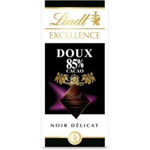 Lindt - Excellence 85% - 4x100g - chocolat - Publicité Lindt - Excellence 85% - 4x100g - chocolat - Publicité