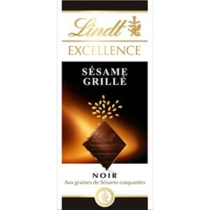 Lindt Tablette Sésame Grillé EXCELLENCE Chocolat Noir 100g - Publicité Lindt Tablette Sésame Grillé EXCELLENCE Chocolat Noir 100g - Publicité