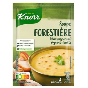 Knorr Soupe Forestière Champignons et Oignons Rissolés, 85g - Publicité Knorr Soupe Forestière Champignons et Oignons Rissolés, 85g - Publicité