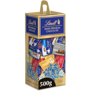 Lindt Chocolats Suisses assortis -500g- Lot de 2 - Publicité Lindt Chocolats Suisses assortis -500g- Lot de 2 - Publicité
