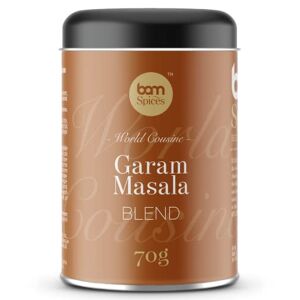 BAM Garam Masala, Mélange d'épices chauffant pour sauce au curry indien, Mélange d'épices moulues, Mélange d'assaisonnement, 70 g - Publicité