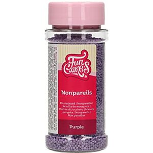 FunCakes Nonpareils Mauve: Sprinkles de gâteau, bon goût, parfait pour la décoration de gâteaux, des centaines et des milliers de sprinkles. 80 g. Publicité FunCakes Nonpareils Mauve: Sprinkles de gâteau, bon goût, parfait pour la décoration de gâteaux, des centaines et des milliers de sprinkles. 80 g. Publicité