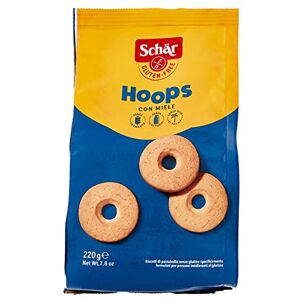 Schär Hoops Schar biscuits sans gluten 220g - Publicité Schär Hoops Schar biscuits sans gluten 220g - Publicité