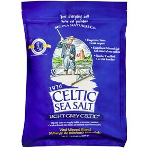 CELTIC SEA SALT Bag, Light Grey, 5 Pound - Publicité CELTIC SEA SALT Bag, Light Grey, 5 Pound - Publicité