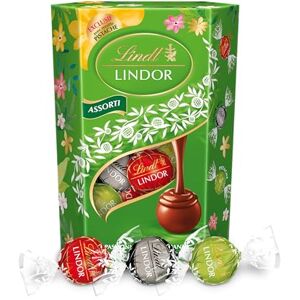 Lindt Cornet Lindor Assorti Edition De Printemps Assortiment De Chocolats Au Lait, Noir 60% Et Pistache, Idéal Pour Pâques, 200G - Publicité Lindt Cornet Lindor Assorti Edition De Printemps Assortiment De Chocolats Au Lait, Noir 60% Et Pistache, Idéal Pour Pâques, 200G - Publicité