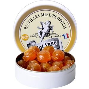 Saint Ange Pastilles Saint-Ange Bonbons Traditionnels 100% Français (Miel Propolis) - Publicité Saint Ange Pastilles Saint-Ange Bonbons Traditionnels 100% Français (Miel Propolis) - Publicité