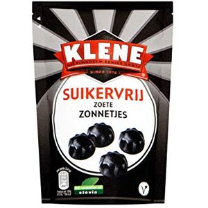 KLENE Bonbons à la réglisse Doux soleils Poids total 105 grammes - Publicité KLENE Bonbons à la réglisse Doux soleils Poids total 105 grammes - Publicité