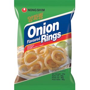 Nongshim Chips onion rondelle 90g Corée 82020 - Publicité Nongshim Chips onion rondelle 90g Corée 82020 - Publicité