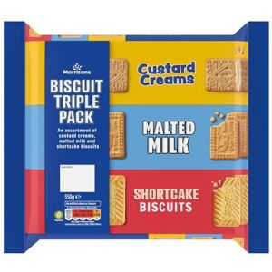 Morrisons Assortiment de biscuits de niveau moyen 550 g - Publicité Morrisons Assortiment de biscuits de niveau moyen 550 g - Publicité