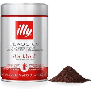 ILLY - Moka - 12 x 250 g - Ground coffee - Publicité ILLY - Moka - 12 x 250 g - Ground coffee - Publicité