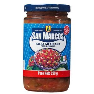 San Marcos Salsa Mexicana Pico de Gallo 230 gr - Publicité San Marcos Salsa Mexicana Pico de Gallo 230 gr - Publicité