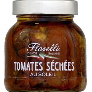 Florelli Tomates sechees Le bocal de 140g net egoutte - Publicité Florelli Tomates sechees Le bocal de 140g net egoutte - Publicité