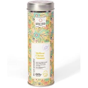 QUAI SUD Thé Vert Aromatisé 60g Mélisse Ananas Citron - Publicité QUAI SUD Thé Vert Aromatisé 60g Mélisse Ananas Citron - Publicité