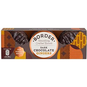 Border Biscuits de Gingembre au Chocolat Noir 99 g Lot de 3 - Publicité Border Biscuits de Gingembre au Chocolat Noir 99 g Lot de 3 - Publicité
